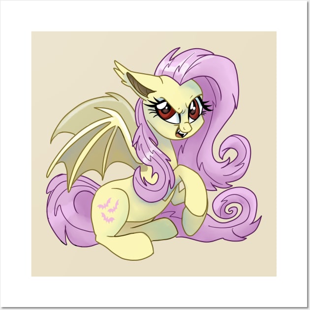 Flutterbat Wall Art by SophieScruggs